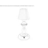 Porcelain table lamp Brignais