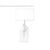 Porcelain table lamp Karsun