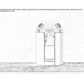 Table lamp with a twilight sensor Sevetin