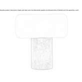 Halogen table lamp Brazuelo