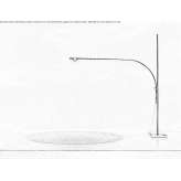 Regulowana metalowa lampa stołowa LED Dearborn