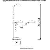 Adjustable metal desk lamp Mulvane