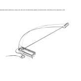 Glass LED table lamp Roberval