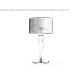 Lampa stołowa LED z tkaniny Almocita