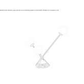 Steel LED table lamp Tasucu
