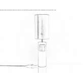 Ceramiczna lampa stołowa Torrent