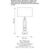 Murano glass table lamp Winnersh