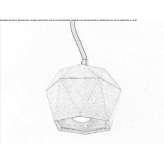 Adjustable cement table lamp Denny