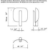 Aluminum LED table lamp Licking