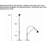 Adjustable fiberglass LED table lamp Steninge