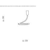 Adjustable metal LED table lamp Dunedin