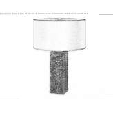 Crystal table lamp Bobolice