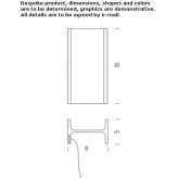 Metal LED table lamp Serqueux