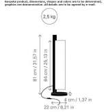 LED table lamp made of recycled materials Tomendan