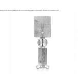LED table lamp made of blown glass Ursberg