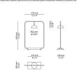 Metal LED table lamp Secuieni