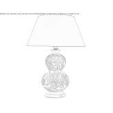 Ceramiczna lampa stołowa Windach