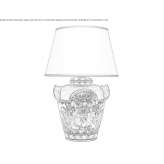 Ceramiczna lampa stołowa Navassa