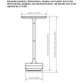 Bezprzewodowa lampa stołowa LED z ładowaniem USB Surroj