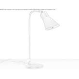 Metal table lamp Povenets