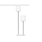 Metal table lamp Icme