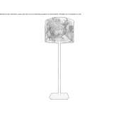 Metal table lamp Woippy