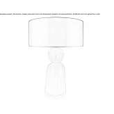 Lampa stołowa ze szkła Murano Khoyniki