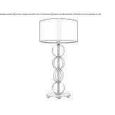 Metal table lamp Plou