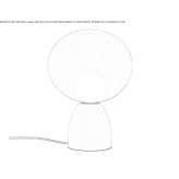 Metalowa lampa stołowa Dronryp