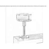 Dekoracyjna lampa stołowa Hythe