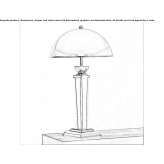 Decorative table lamp Hythe