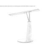 Marble LED desk lamp Kage
