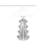Ceramic table lamp Arrone
