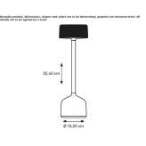 Lampa stołowa LED Iscuande