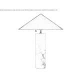 Lampa stołowa z kamienia naturalnego Igel