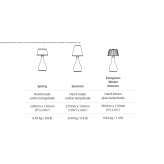 Cordless wooden LED table lamp Reserva