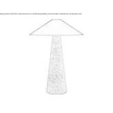 Ceramiczna lampa stołowa Alpo