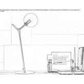 Metal table lamp Truro