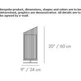 Metal LED table lamp Brora