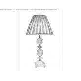 Crystal table lamp Carire