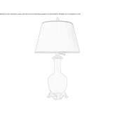 Lampa stołowa z brązu Millares