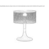 Vienna straw table lamp Vesanto