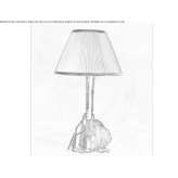 Crystal table lamp Livonia