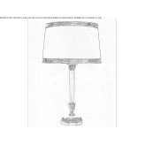 Lampa stołowa z brązu Naantali
