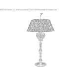 Crystal table lamp Molos