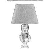 Marble table lamp Luyego