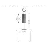 Lampa stołowa Luzzana