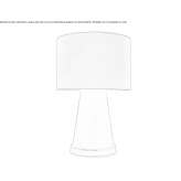 Ceramic LED table lamp Antonne