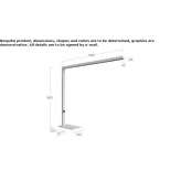 Aluminum LED table lamp Kermt