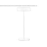 LED table lamp made of powder-coated aluminum Volvic